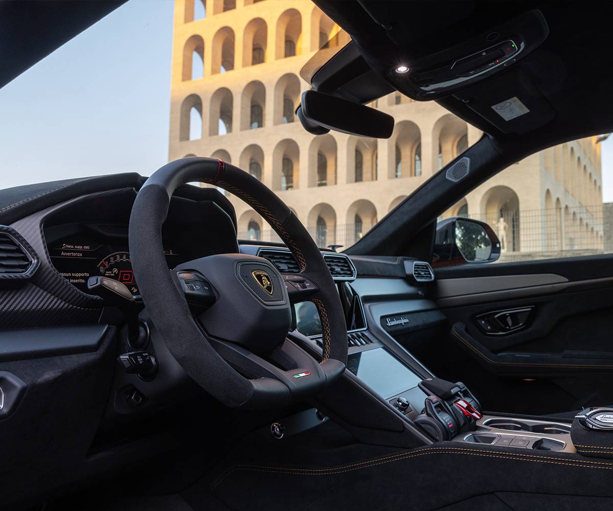 Luxury car interior